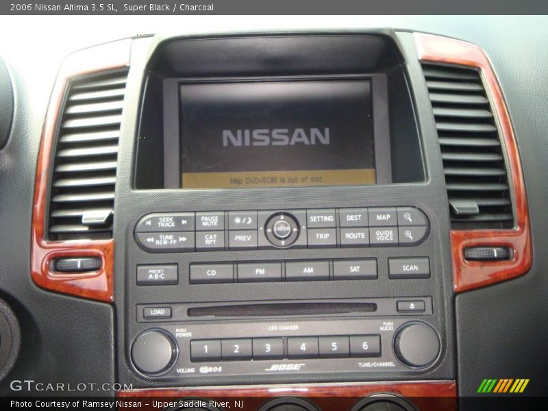 Super Black / Charcoal 2006 Nissan Altima 3.5 SL