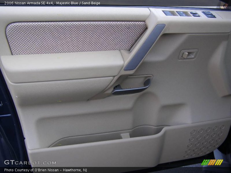 Majestic Blue / Sand Beige 2006 Nissan Armada SE 4x4