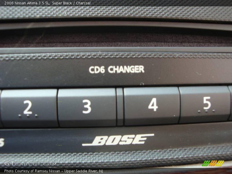 Super Black / Charcoal 2006 Nissan Altima 3.5 SL