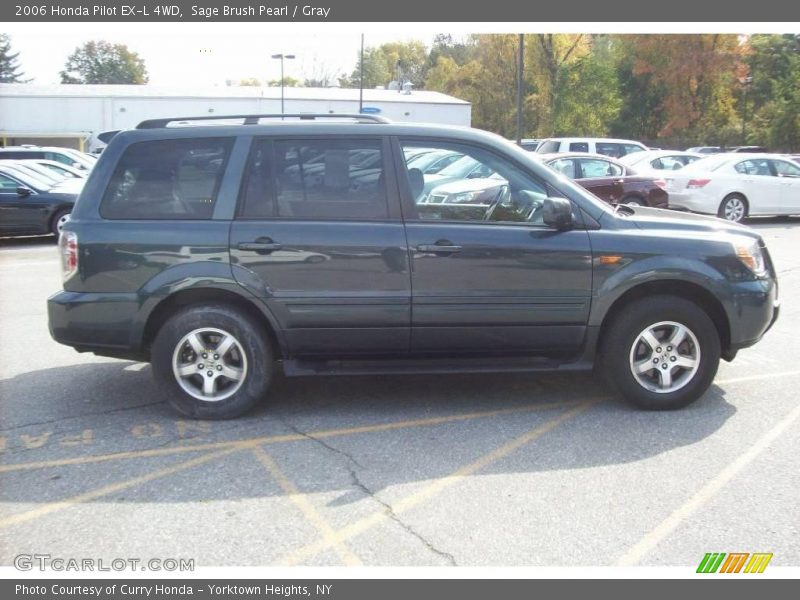 Sage Brush Pearl / Gray 2006 Honda Pilot EX-L 4WD