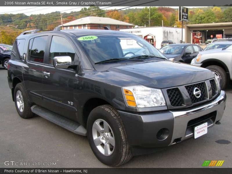 Smoke Gray / Graphite/Titanium 2006 Nissan Armada SE 4x4