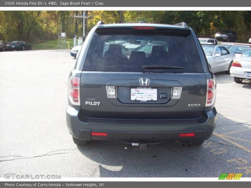 Sage Brush Pearl / Gray 2006 Honda Pilot EX-L 4WD