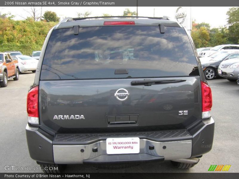 Smoke Gray / Graphite/Titanium 2006 Nissan Armada SE 4x4