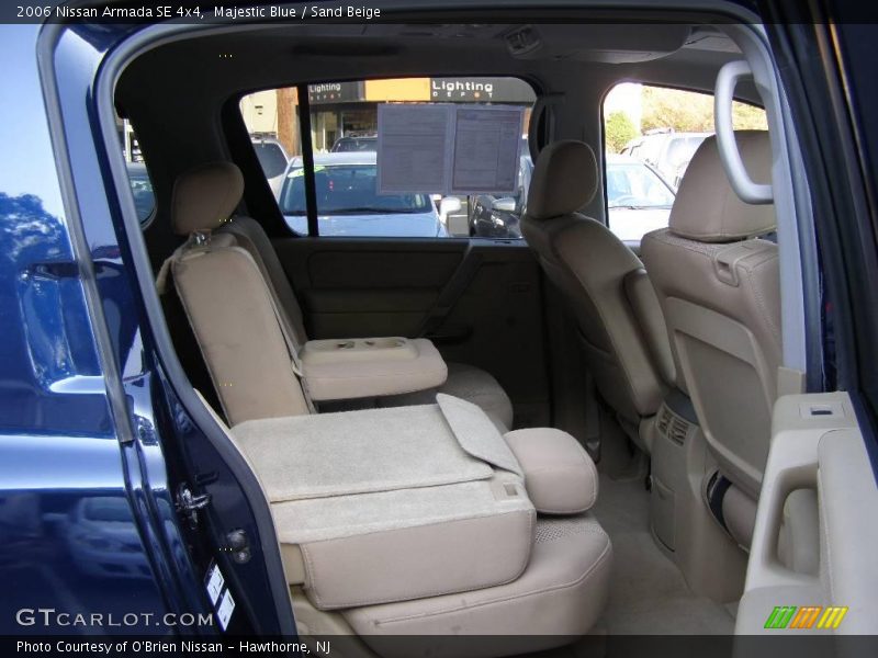 Majestic Blue / Sand Beige 2006 Nissan Armada SE 4x4