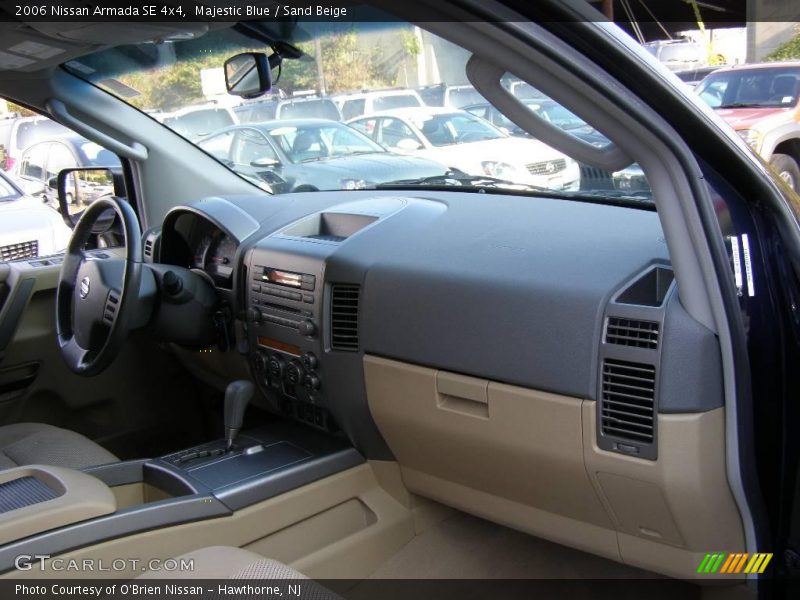 Majestic Blue / Sand Beige 2006 Nissan Armada SE 4x4