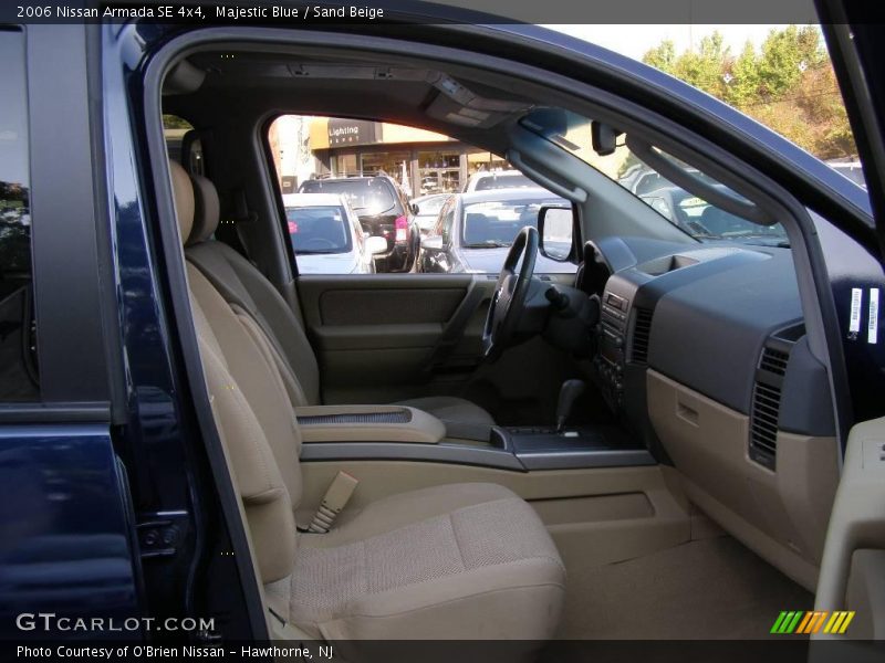 Majestic Blue / Sand Beige 2006 Nissan Armada SE 4x4