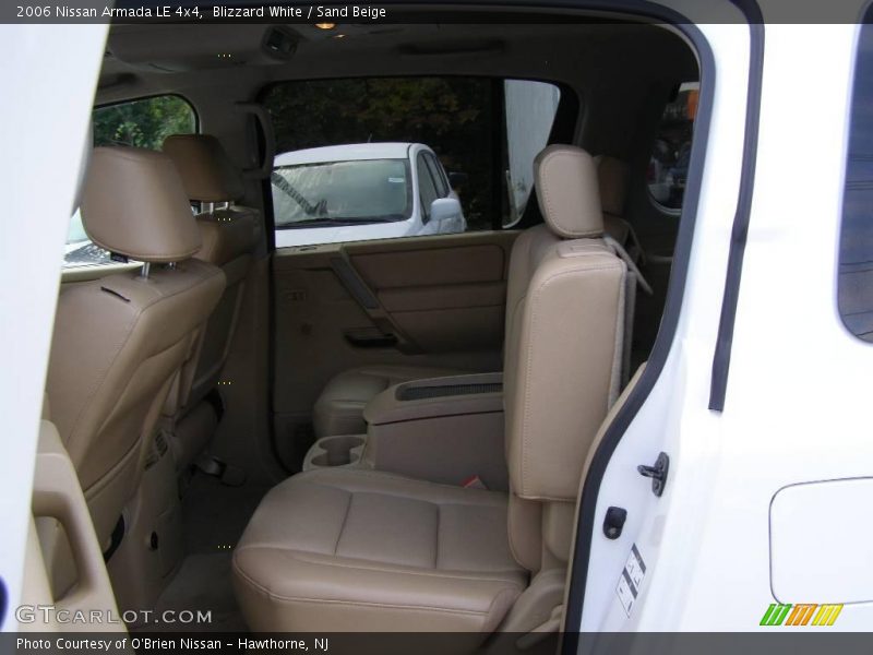 Blizzard White / Sand Beige 2006 Nissan Armada LE 4x4