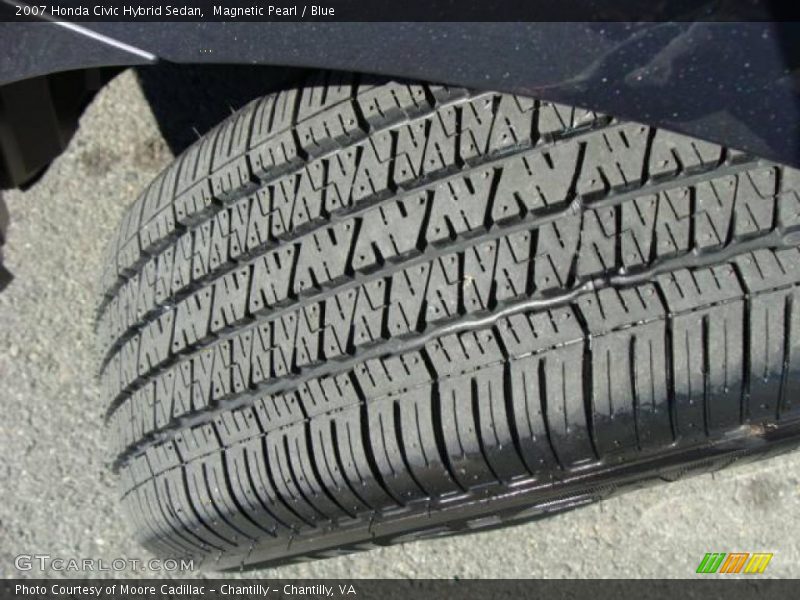 Magnetic Pearl / Blue 2007 Honda Civic Hybrid Sedan
