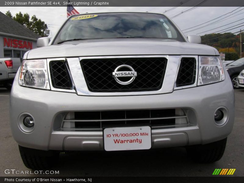 Silver Lightning / Graphite 2009 Nissan Pathfinder SE 4x4