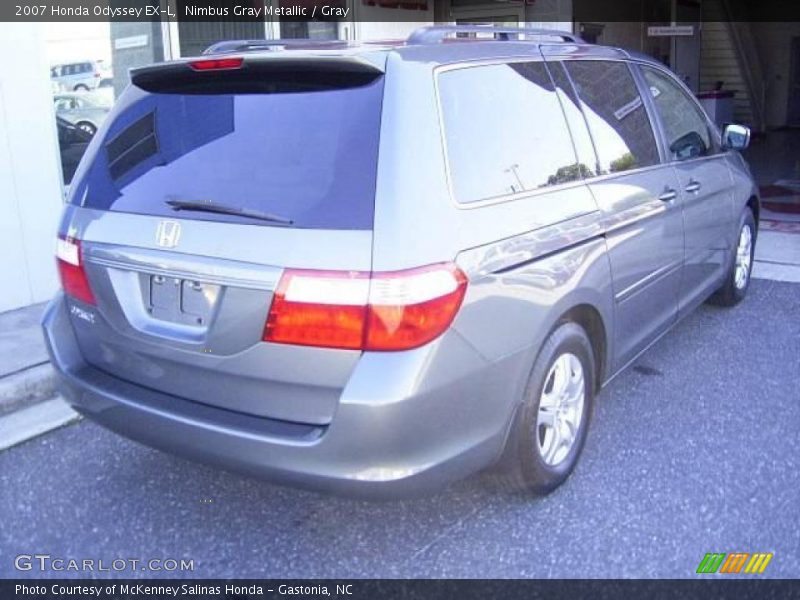 Nimbus Gray Metallic / Gray 2007 Honda Odyssey EX-L