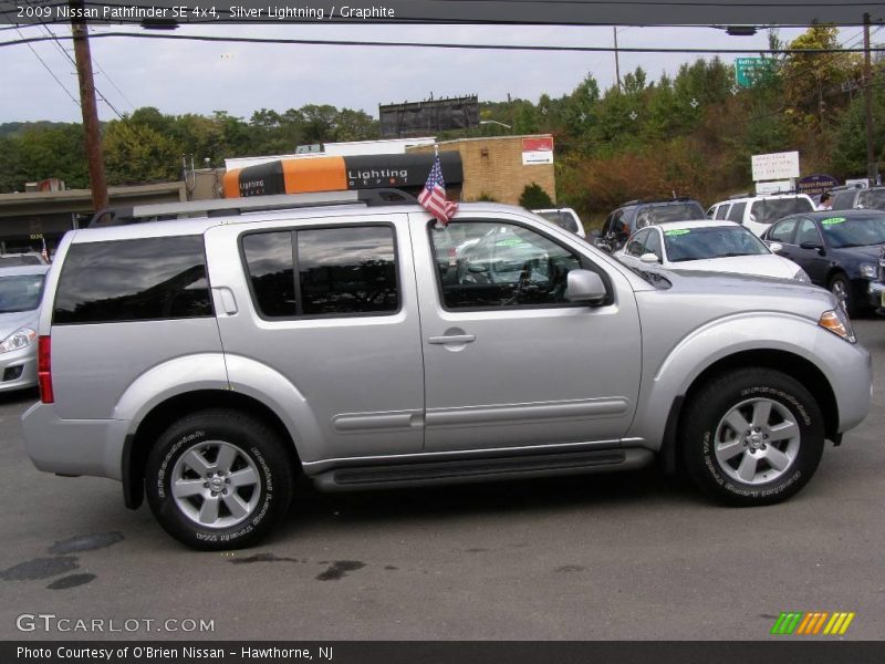 Silver Lightning / Graphite 2009 Nissan Pathfinder SE 4x4