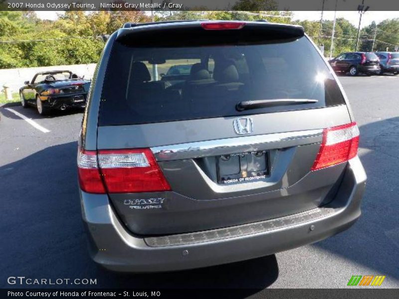 Nimbus Gray Metallic / Gray 2007 Honda Odyssey Touring