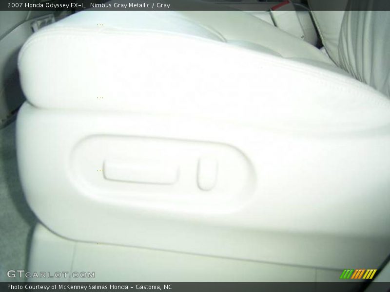 Nimbus Gray Metallic / Gray 2007 Honda Odyssey EX-L