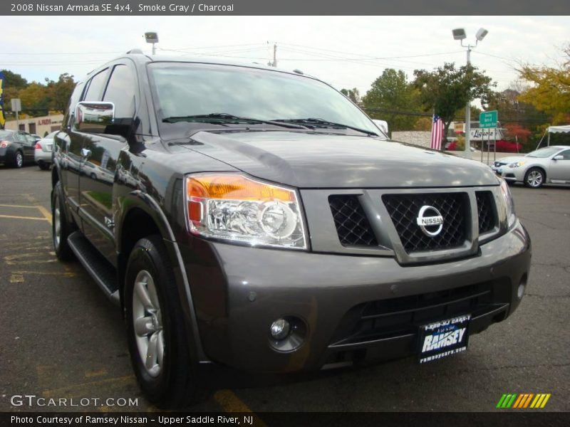 Smoke Gray / Charcoal 2008 Nissan Armada SE 4x4