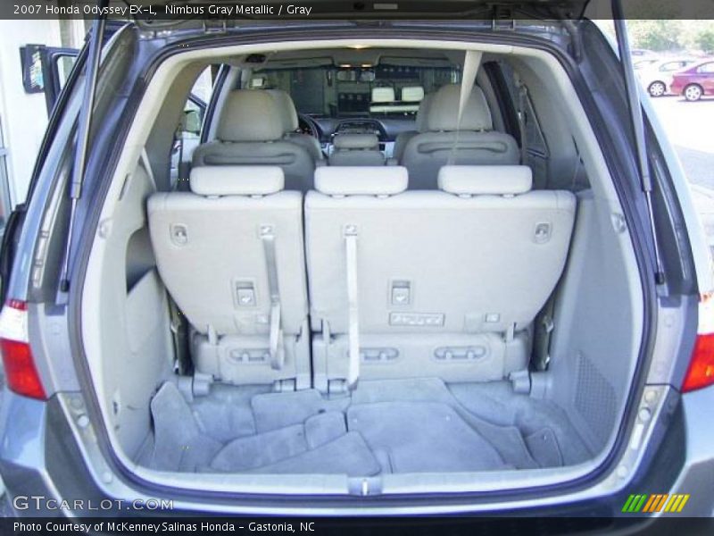 Nimbus Gray Metallic / Gray 2007 Honda Odyssey EX-L