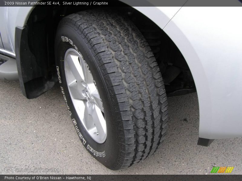 Silver Lightning / Graphite 2009 Nissan Pathfinder SE 4x4