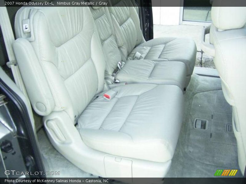 Nimbus Gray Metallic / Gray 2007 Honda Odyssey EX-L
