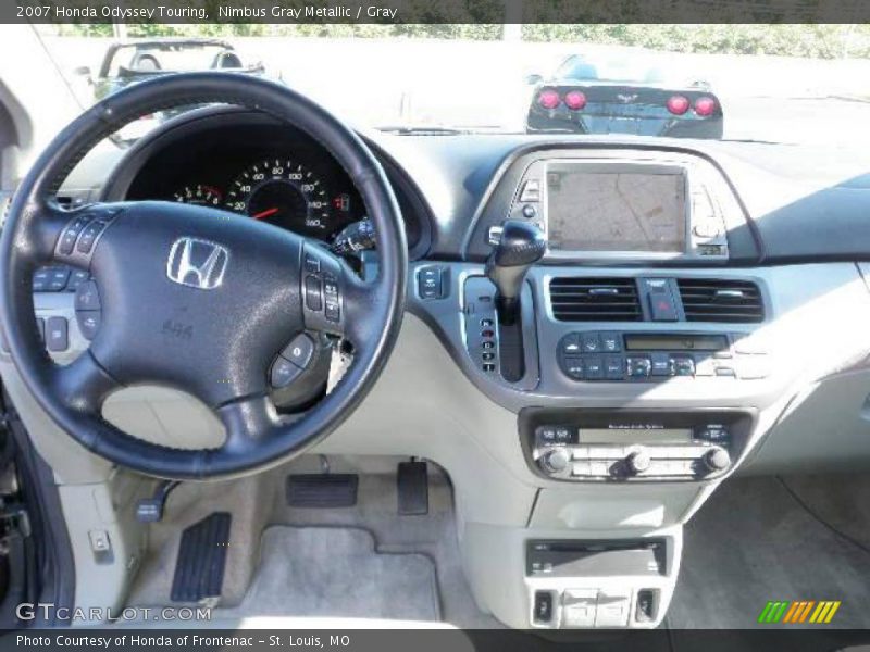Nimbus Gray Metallic / Gray 2007 Honda Odyssey Touring
