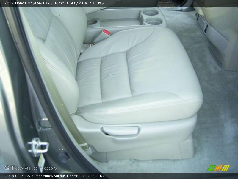 Nimbus Gray Metallic / Gray 2007 Honda Odyssey EX-L