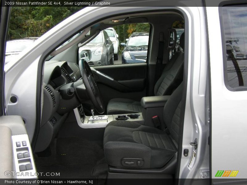 Silver Lightning / Graphite 2009 Nissan Pathfinder SE 4x4