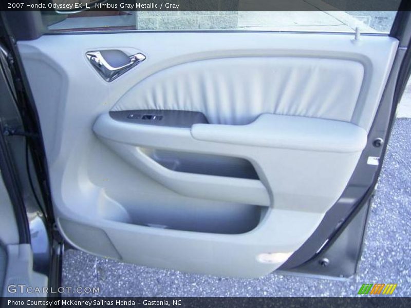 Nimbus Gray Metallic / Gray 2007 Honda Odyssey EX-L