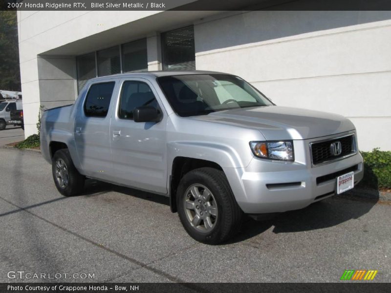 Billet Silver Metallic / Black 2007 Honda Ridgeline RTX