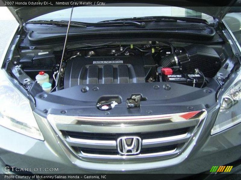 Nimbus Gray Metallic / Gray 2007 Honda Odyssey EX-L