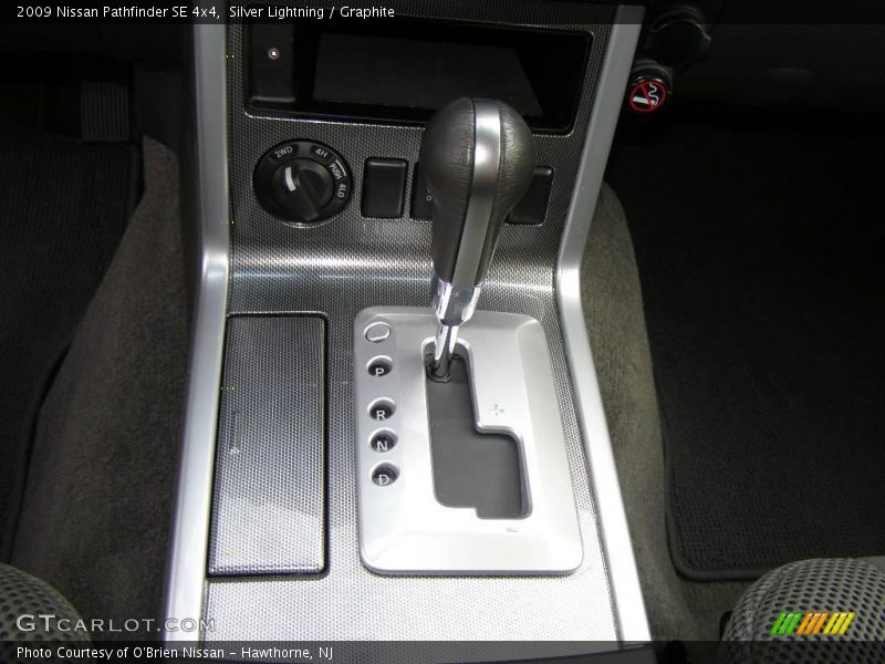 Silver Lightning / Graphite 2009 Nissan Pathfinder SE 4x4