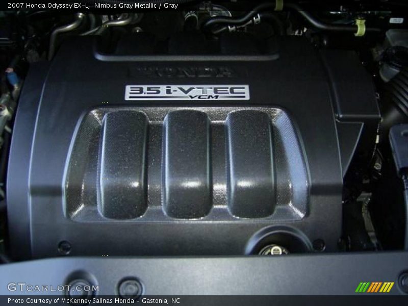 Nimbus Gray Metallic / Gray 2007 Honda Odyssey EX-L