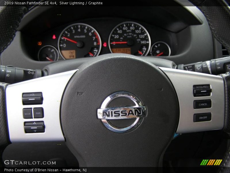 Silver Lightning / Graphite 2009 Nissan Pathfinder SE 4x4