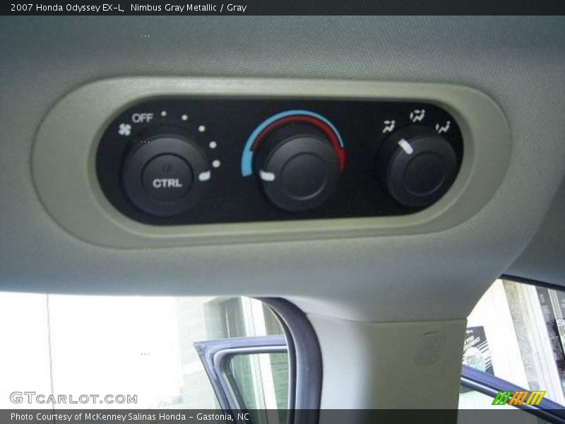 Nimbus Gray Metallic / Gray 2007 Honda Odyssey EX-L