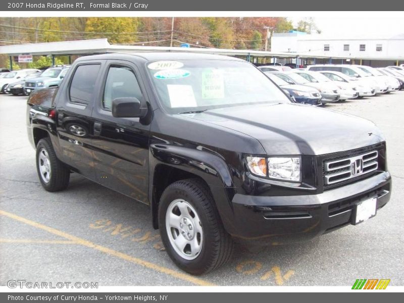 Formal Black / Gray 2007 Honda Ridgeline RT