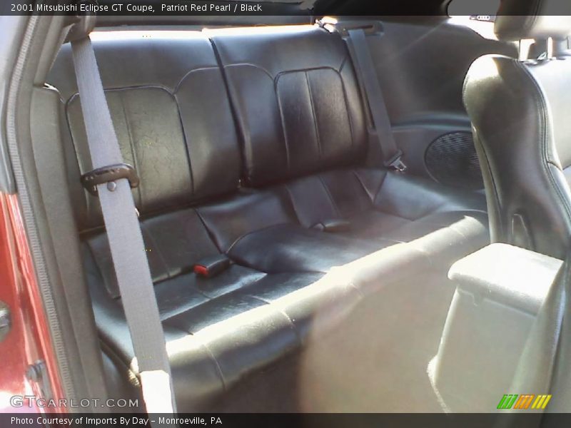 Patriot Red Pearl / Black 2001 Mitsubishi Eclipse GT Coupe