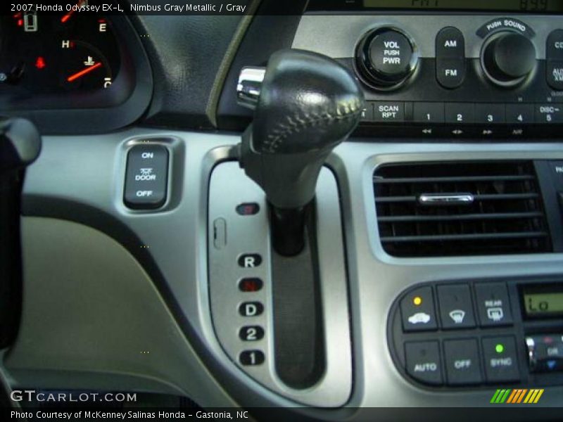 Nimbus Gray Metallic / Gray 2007 Honda Odyssey EX-L