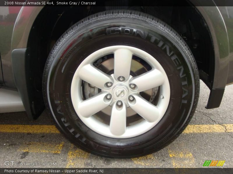 Smoke Gray / Charcoal 2008 Nissan Armada SE 4x4