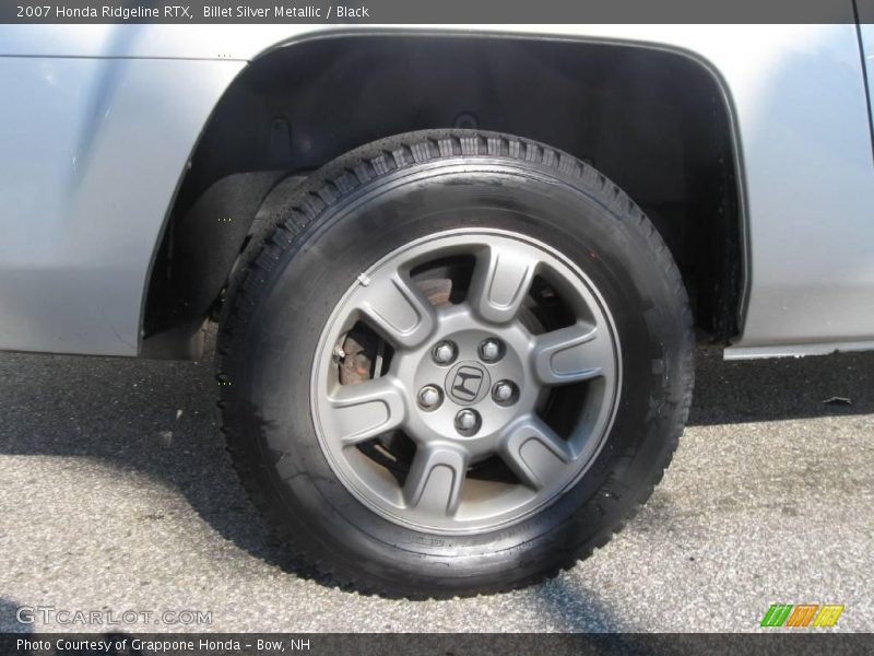 Billet Silver Metallic / Black 2007 Honda Ridgeline RTX