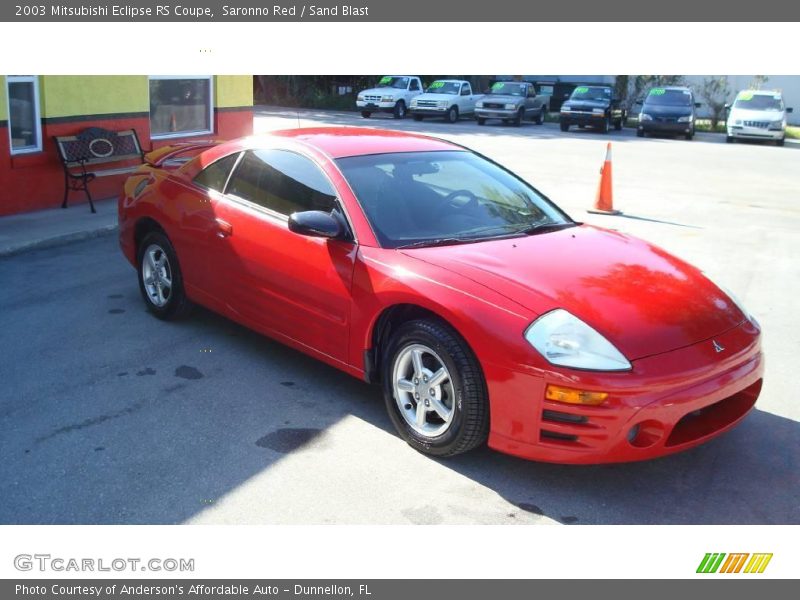 Saronno Red / Sand Blast 2003 Mitsubishi Eclipse RS Coupe