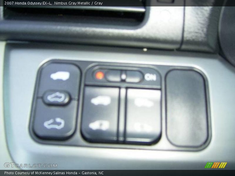 Nimbus Gray Metallic / Gray 2007 Honda Odyssey EX-L