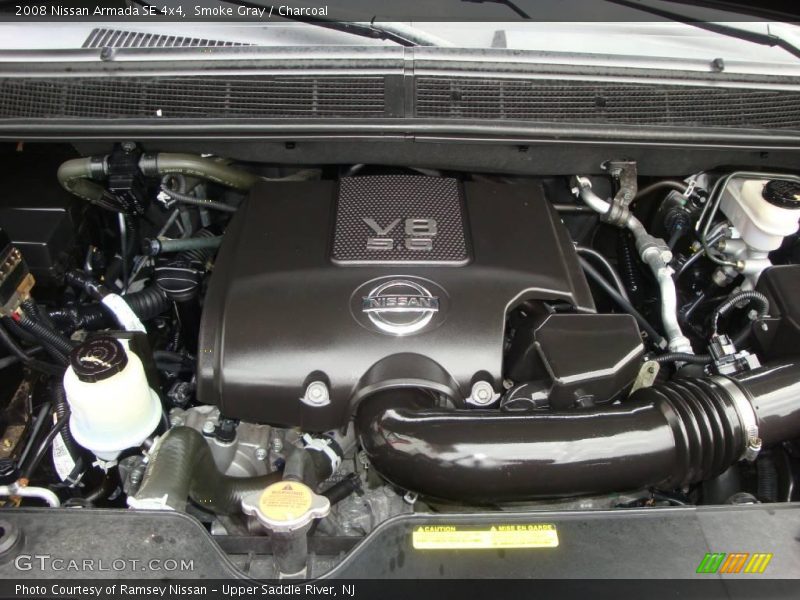 Smoke Gray / Charcoal 2008 Nissan Armada SE 4x4