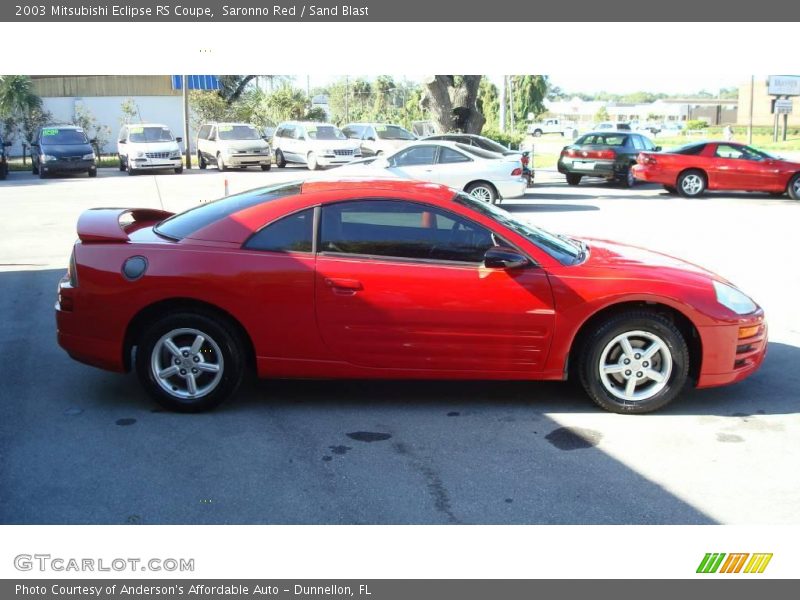 Saronno Red / Sand Blast 2003 Mitsubishi Eclipse RS Coupe