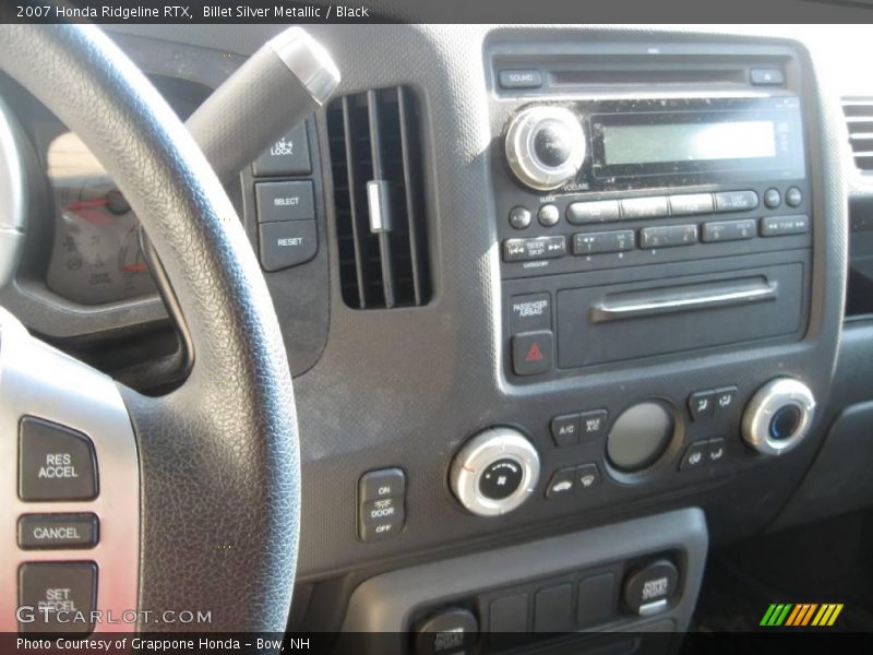 Billet Silver Metallic / Black 2007 Honda Ridgeline RTX