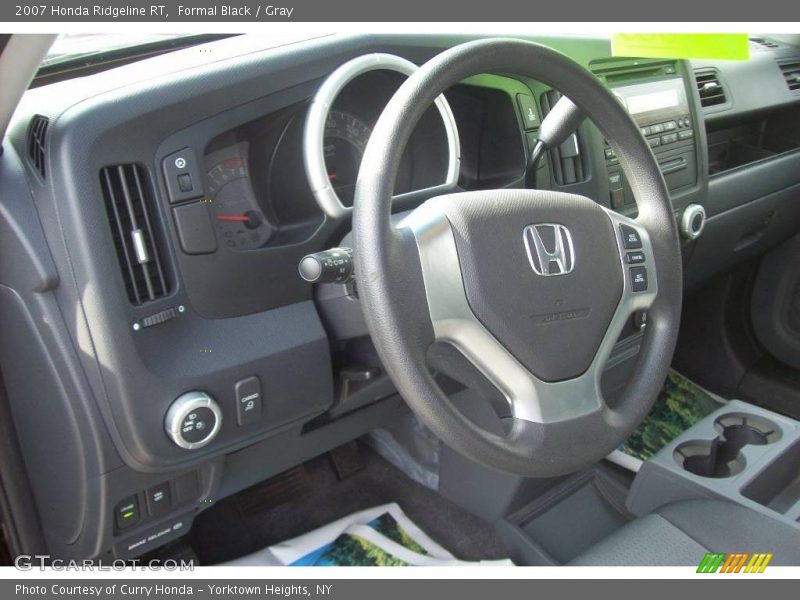 Formal Black / Gray 2007 Honda Ridgeline RT
