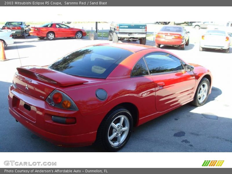 Saronno Red / Sand Blast 2003 Mitsubishi Eclipse RS Coupe