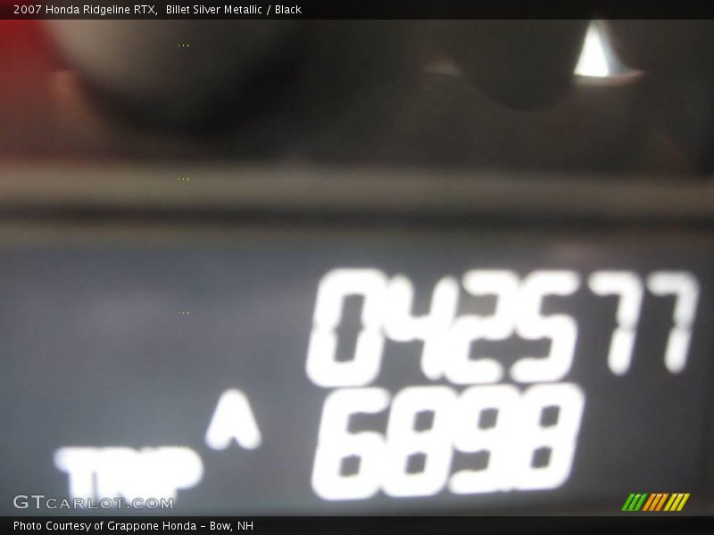 Billet Silver Metallic / Black 2007 Honda Ridgeline RTX