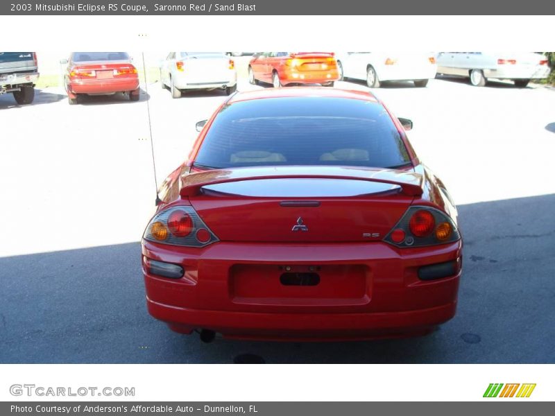 Saronno Red / Sand Blast 2003 Mitsubishi Eclipse RS Coupe