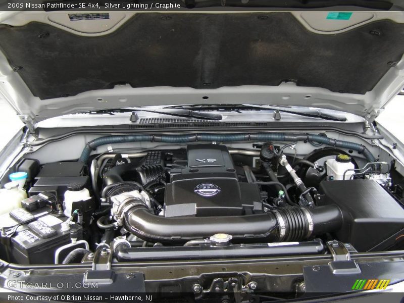 Silver Lightning / Graphite 2009 Nissan Pathfinder SE 4x4