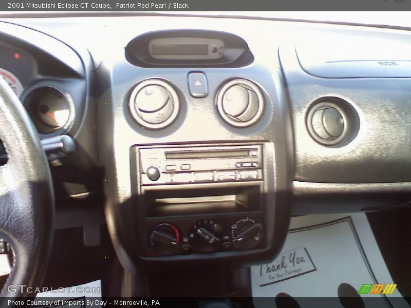 Patriot Red Pearl / Black 2001 Mitsubishi Eclipse GT Coupe