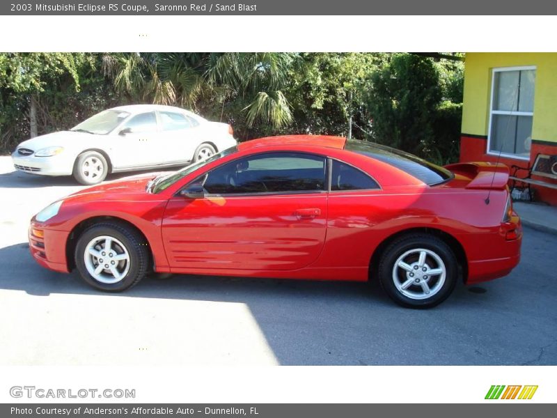 Saronno Red / Sand Blast 2003 Mitsubishi Eclipse RS Coupe