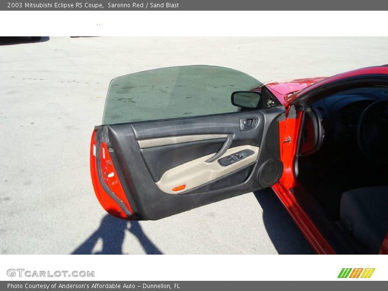 Saronno Red / Sand Blast 2003 Mitsubishi Eclipse RS Coupe