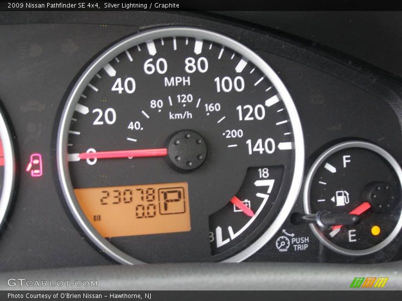 Silver Lightning / Graphite 2009 Nissan Pathfinder SE 4x4